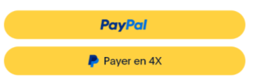 Bouton de paiement PayPal