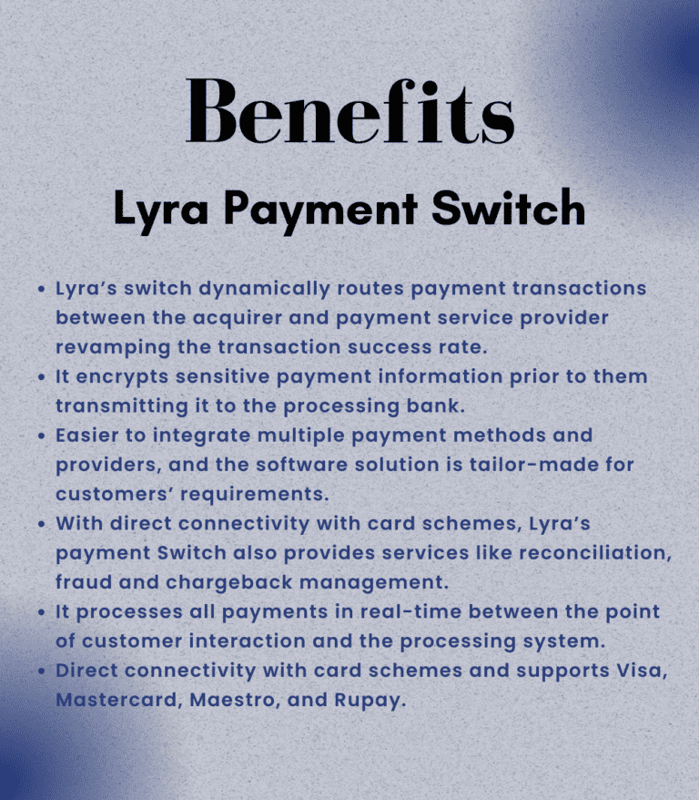 5 Features Of Lyra Payment Switch You Should Know!